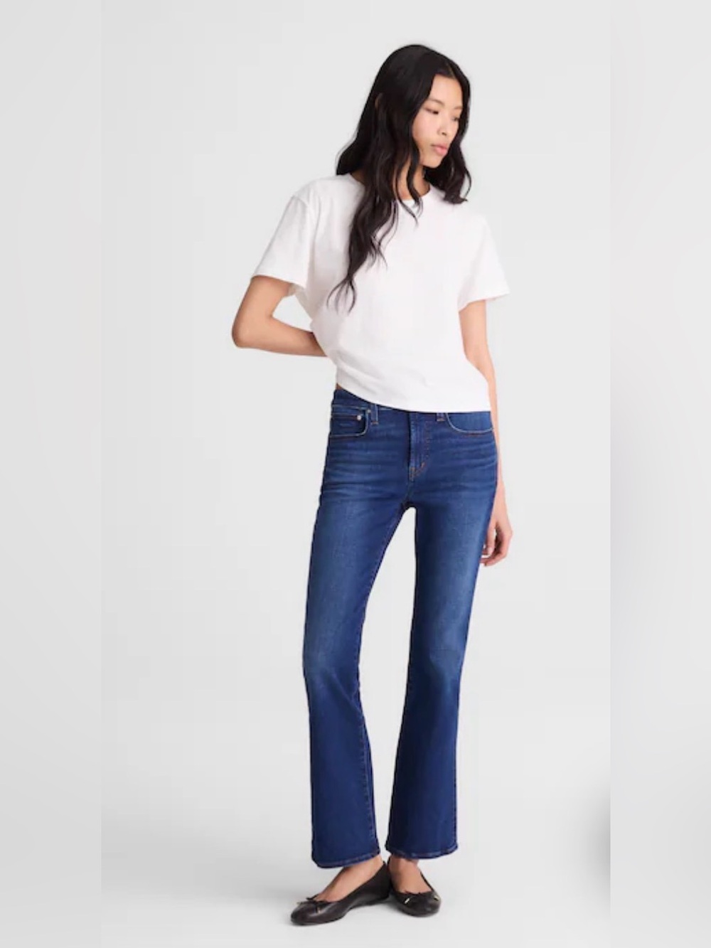 Madewell Mid Rise Kick Out Jeans Size 30